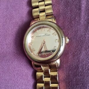 Marc by Marc Jacobs gold watch